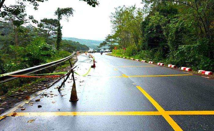 Trước mắt, cơ quan chức năng sẽ mở rộng đường đèo Mimosa về phía taluy dương để đảm bảo thông thoáng cho các phương tiện đi lại.