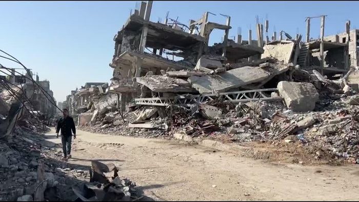 Hệ thống y tế, cơ sở hạ tầng và các dịch vụ thiết yếu ở Gaza đã chịu thiệt hại nghiêm trọng sau thời gian dài xung đột. Ảnh: Reuters