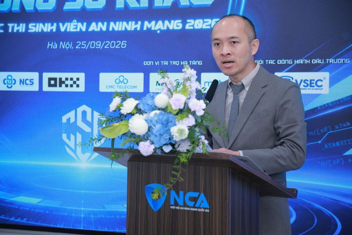 Ông Vũ Ngọc Sơn, Trưởng ban Công nghệ, Hiệp hội An ninh mạng quốc gia. Ảnh: T.U