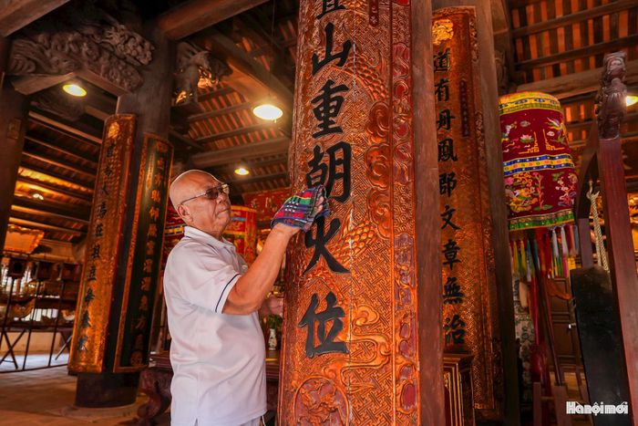 Theo cụ Tạ Văn Tăng, Ban Quản lý di tích đình Đại Phùng, việc bảo tồn cần được thực hiện thường xuyên, từ theo dõi, phát hiện sớm các hạng mục xuống cấp đến tu bổ đúng quy trình.