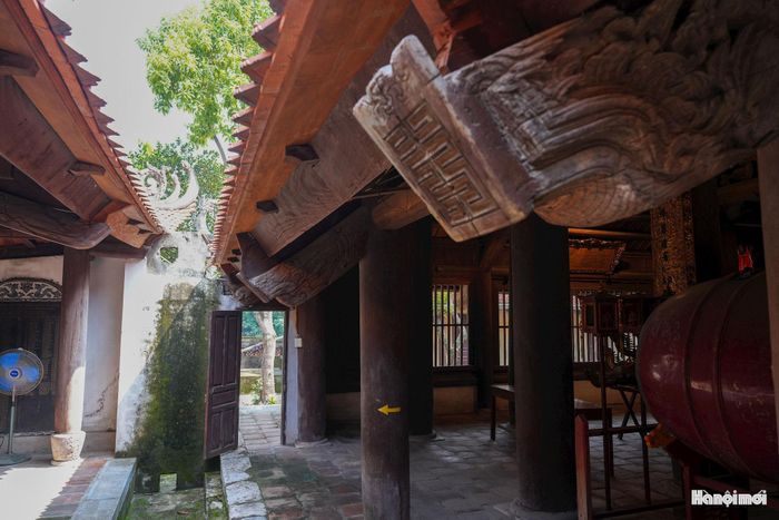 Điểm đặc biệt của đình Đại Phùng còn nằm ở nghệ thuật kiến trúc và điêu khắc.
