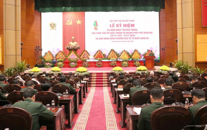 Toàn cảnh lễ kỷ niệm. Ảnh: MT