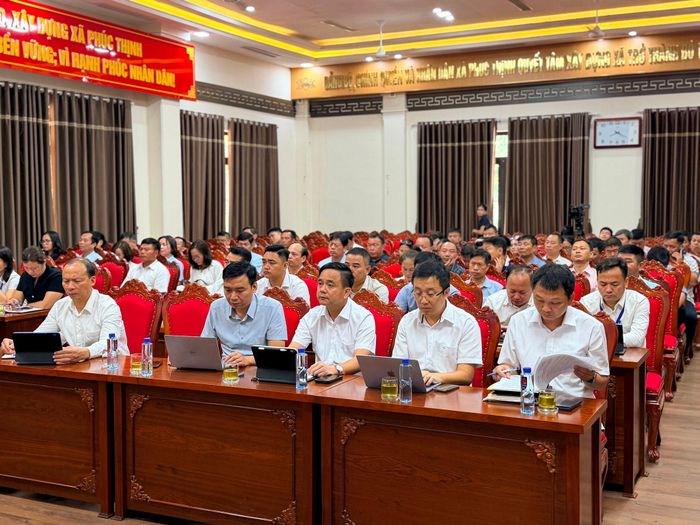 Các đại biểu dự hội nghị. Ảnh: Thanh Hà