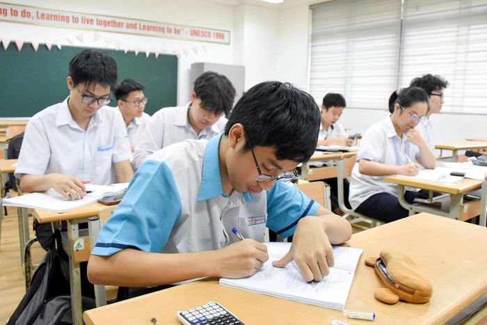 Các thành viên đội tuyển Việt Nam ôn tập, sẵn sàng dự thi IOAA 2026. Ảnh: Phạm Thảo