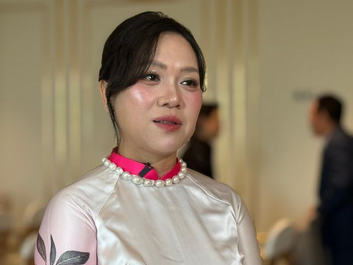 Bà Lê Thị Minh Tâm, Chủ tịch kiêm Tổng Giám đốc Công ty Cổ phần Thương mại Đầu tư và Du lịch Việt Nam Pakistan. Ảnh: Kiều Thoan Thu
