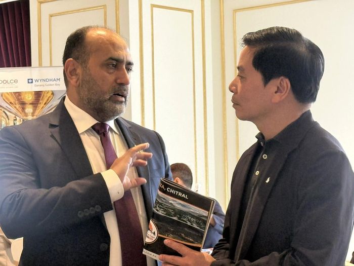 Ông Shahid Khan, Tổng Giám đốc Cơ quan Văn hóa và Du lịch Khyber Pakhtunkhwa (KPCTA). Ảnh: Kiều Thoan Thu