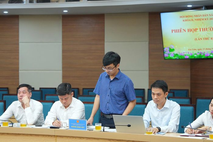 Đại biểu thảo luận tại phiên họp. Ảnh: PV