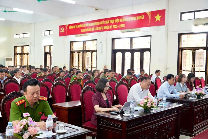 Các đại biểu dự hội nghị. Ảnh: Ngân Nguyễn