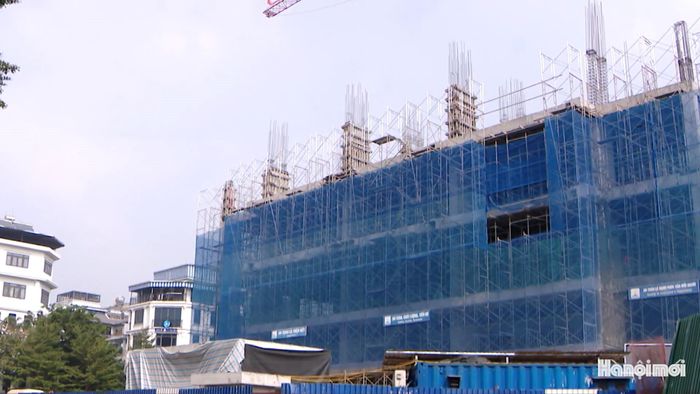 Dự án nhà ở xã hội tại ô đất N01 thuộc khu đô thị mới Hạ Đình dự kiến hoàn thành trong quý II-2027. Ảnh tư liệu: PV