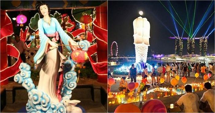 Ở Singapore, Tết Trung Thu còn gọi là Lễ Hội Lồng Đèn hoặc Lễ Hội Bánh Trung Thu.