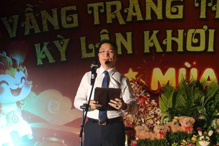 Phó Giám đốc Bệnh viện Nhi Hải Phòng Nguyễn Việt Anh phát biểu tại chương trình. Ảnh: D.V