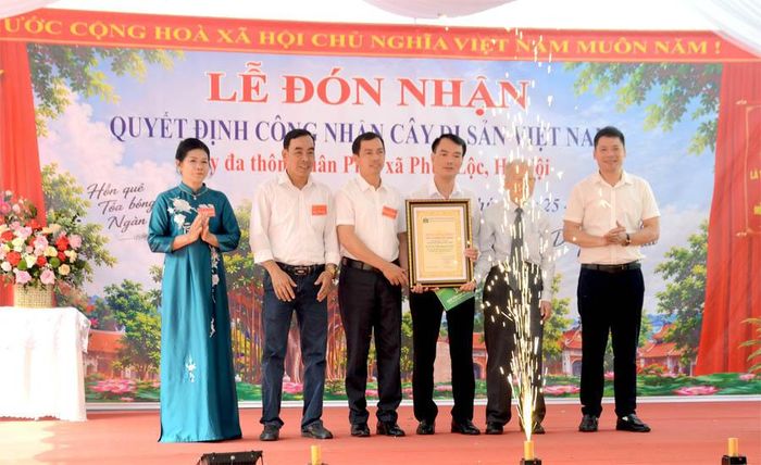 Lễ đón nhận Bằng công nhận diễn ra trang trọng ngày 25/9/2026 tại đình làng Ân Phú.