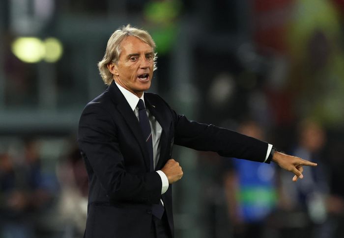 Roberto Mancini và tuyển Italy để thua tuyển Bỉ ngay trên sân nhà. Ảnh: Reuters.