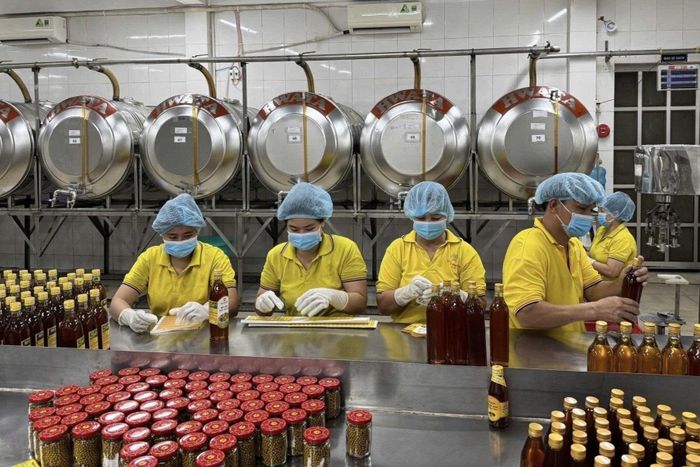  Chủ tịch Xuân Nguyên cho biết doanh nghiệp đang vay ngân hàng với lãi suất 10-14%/năm. Ảnh: Xuân Nguyên. 
