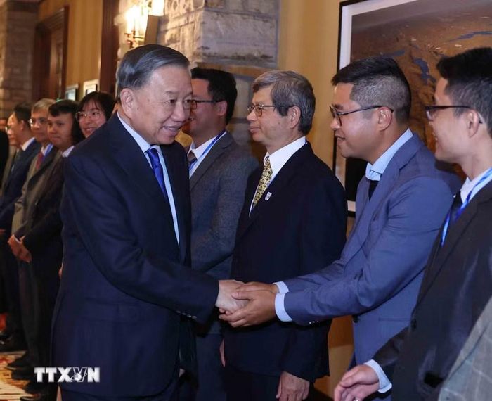 Tổng Bí thư, Chủ tịch nước Tô Lâm và các đại biểu. Ảnh: Thống Nhất – TTXVN