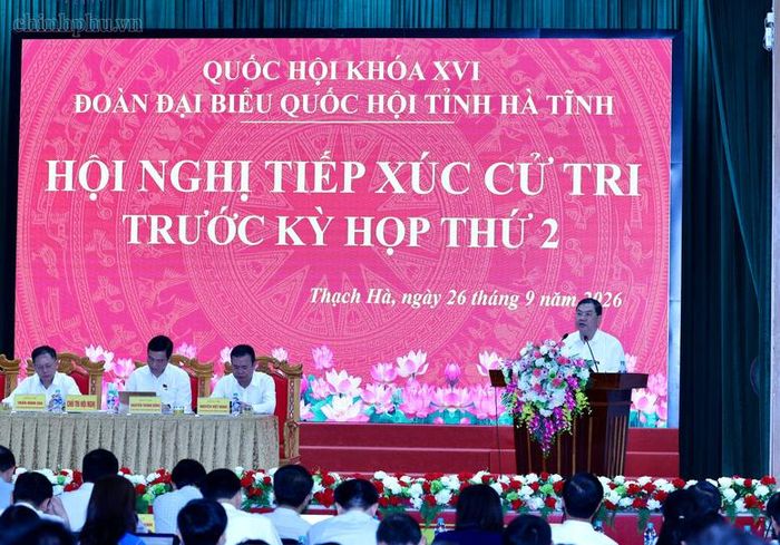 Đối với Hà Tĩnh, Phó Thủ tướng Thường trực cho rằng tỉnh đang đứng trước giai đoạn có nhiều cơ hội để mở rộng không gian phát triển và hình thành các động lực tăng trưởng mới - Ảnh: chinhphu.vn/Phương Nguyên