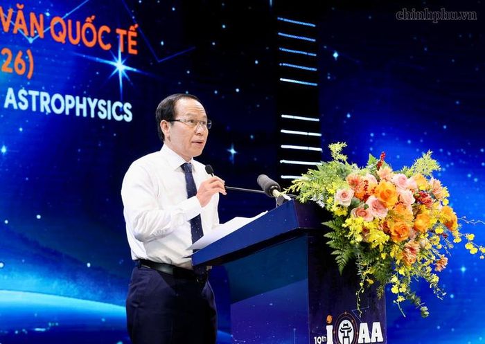 Phó Thủ tướng Chính phủ Lê Tiến Châu phát biểu tại Lễ khai mạc - Ảnh: chinhphu.vn/Thu Sa