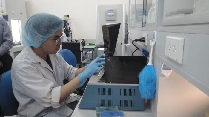Nghiên cứu khoa học tại Đại học Quốc gia Thành phố Hồ Chí Minh. (Ảnh: CTV)