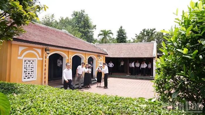 Một góc quang cảnh Di tích quốc gia Nhà lưu niệm cụ Huỳnh Thúc Kháng. (Ảnh: HQ)