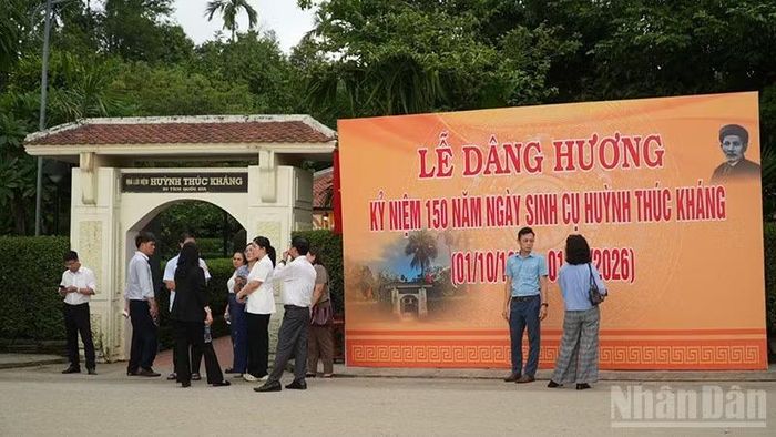 Mọi công tác chuẩn bị tổ chức các hoạt động kỷ niệm 150 năm Ngày sinh cụ Huỳnh Thúc Kháng trên địa bàn xã Thạnh Bình đã cơ bản hoàn thành. (Ảnh: HQ)