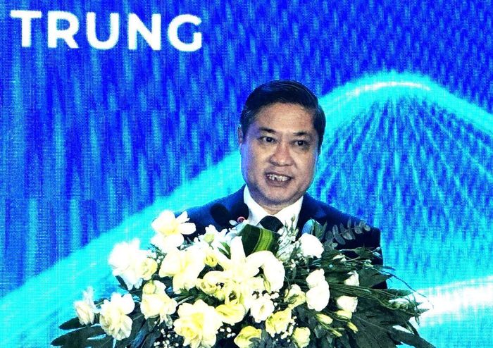 Phó Chủ tịch UBND TP Đà Nẵng Phan Thái Bình phát biểu tại Diễn đàn.