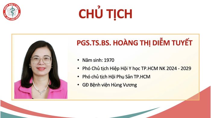  Tân Chủ tịch Hiệp hội Y học TPHCM 