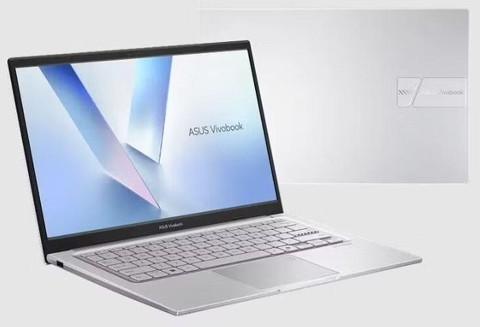 4. Asus Vivobook 14 X1404MA-EB219W dùng CPU Intel Core 5-320, RAM 8 GB DDR5, SSD 512 GB và tích hợp NPU hỗ trợ tính năng AI trực tiếp trên máy.
