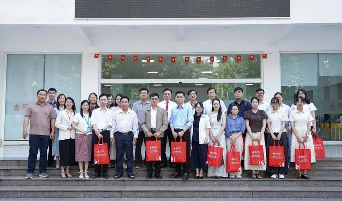 BMU chào đón 13 ứng viên tại chương trình “Trải thảm đỏ” năm 2026. (Ảnh: NT)