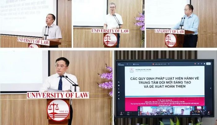 Các đại biểu phát biểu tại hội nghị - Ảnh: BKHCN.