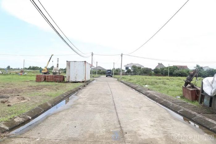 Khu vực tái định cư cho người dân Hòa Lam. Ảnh: Kim Long
