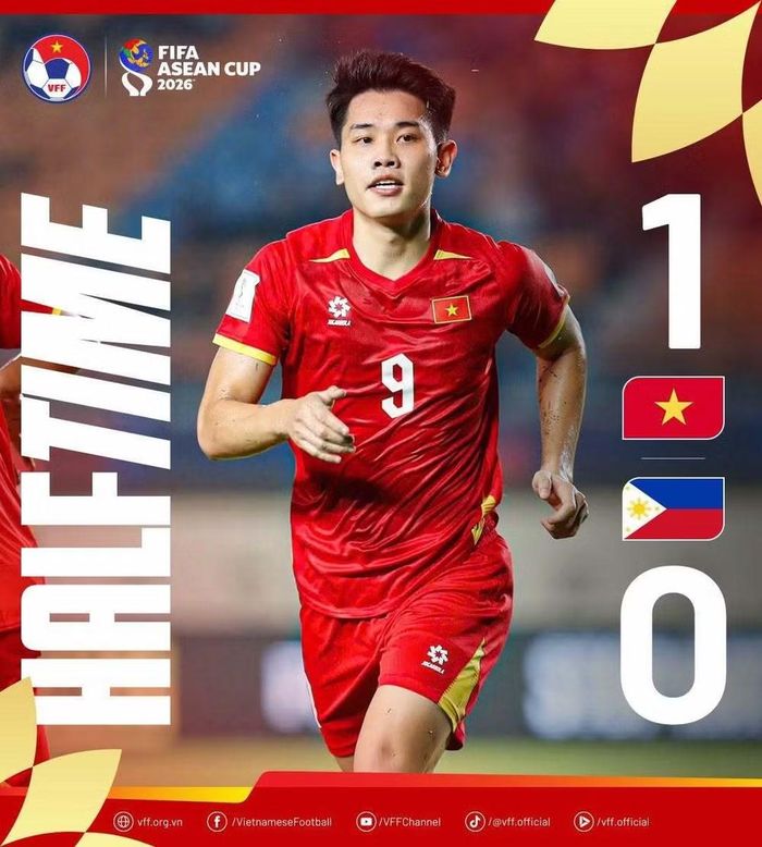 Đình Bắc tỏa sáng ghi bàn duy nhất giúp tuyển Việt Nam thắng lợi trận ra quân. Ảnh: VFF