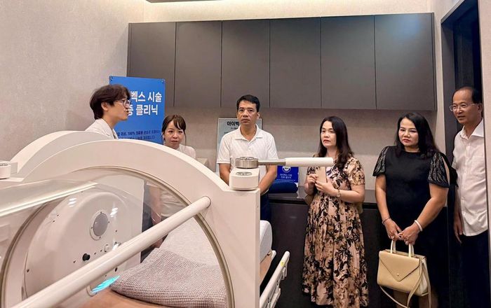 Tháng 7/2026, Đoàn công tác TP Huế tham quan hệ thống công nghệ, cơ sở vật chất của Tập đoàn Shinsang, Hàn Quốc. (Ảnh: UBND TP Huế)