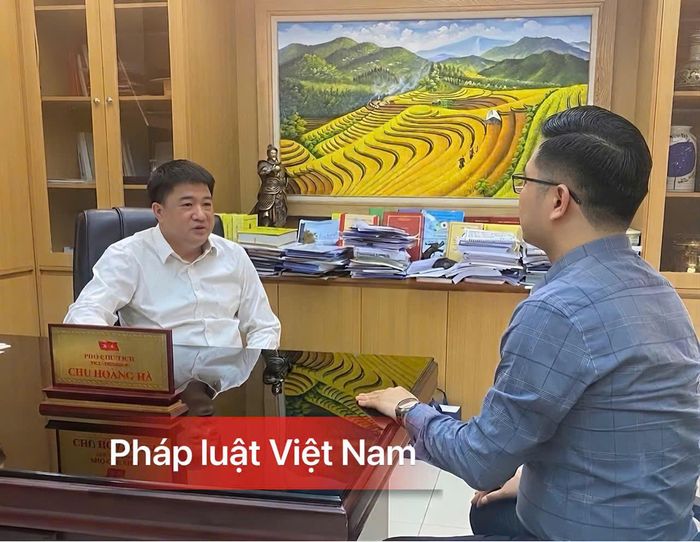GS.TS Chu Hoàng Hà - Phó Chủ tịch Viện Hàn lâm Khoa học và Công nghệ Việt Nam trả lời PV - Báo Pháp luật Việt Nam.