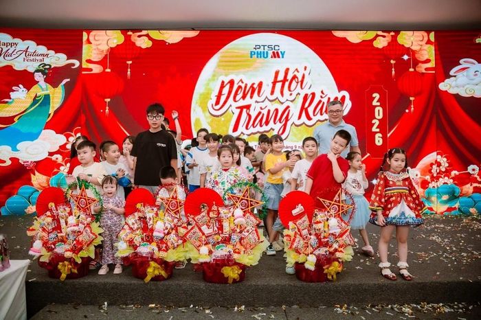 Chương trình “Vui Hội Trăng Rằm 2026” của PTSC Phú Mỹ