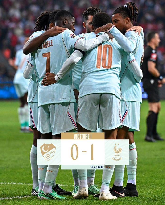 Pháp thắng nhọc Thổ Nhĩ Kỳ nhờ sự tỏa sáng của Mbappe - Ảnh: EFF, UEFA