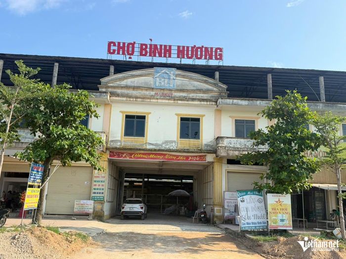 Chợ Bình Hương được đầu tư hơn 140 tỷ đồng.