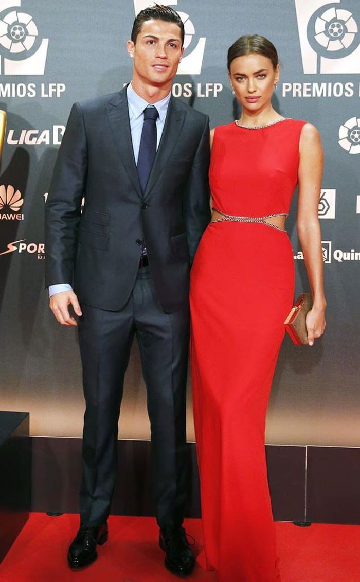 Ronaldo và Irina Shayk từng có 5 năm hẹn hò. Ảnh: ALBERTO MARTIN/EFE/Sipa USA