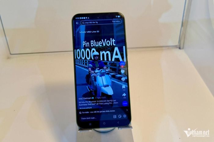 vivo V80 Lite 5G. Ảnh: Lê Mỹ
