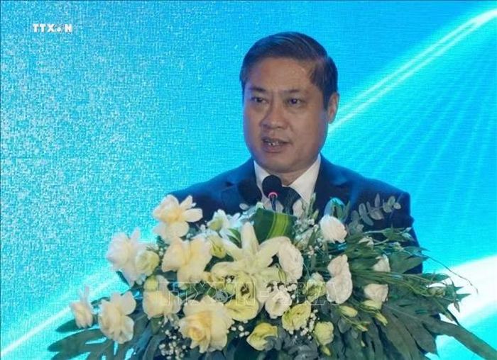 Ông Phan Thái Bình, Phó Chủ tịch UBND thành phố Đà Nẵng phát biểu tại Diễn đàn.