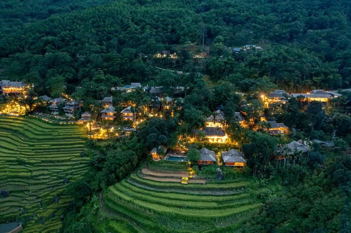 Cảnh đẹp ở Pù Luông - Thanh Hóa. Ảnh: báo Lao Động