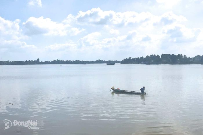 Sông Đồng Nai đoạn qua phường Biên Hòa.