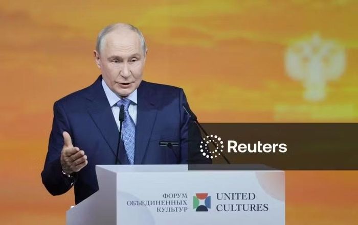  Tổng thống Putin tuyên bố Nga sẽ cân nhắc khả năng nối lại đàm phán với Ukraine. Ảnh: Reuters 