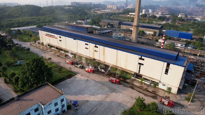 Được lựa chọn làm địa điểm tổ chức diễn tập, Chi nhánh Luyện đồng Lào Cai đã chủ động chuẩn bị các điều kiện cần thiết với tinh thần trách nhiệm cao nhất.