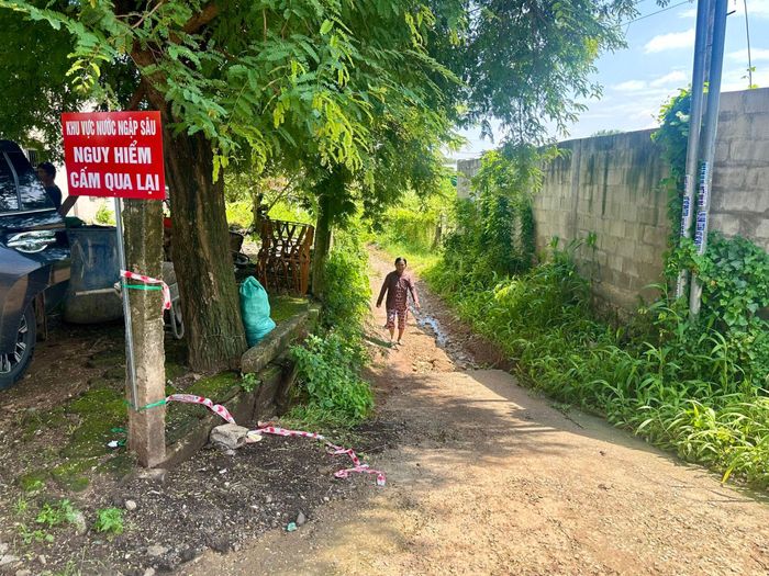Sáng 26/9, nước đã rút hết ở các khu vực ngập sâu