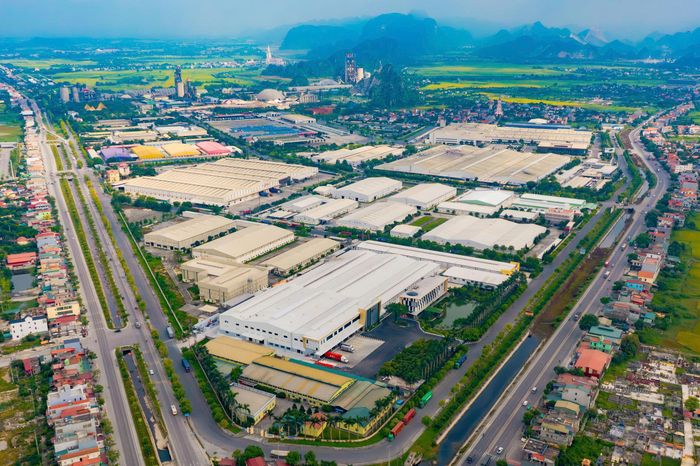 Toàn cảnh Khu công nghiệp Gián Khẩu.