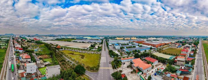 Toàn cảnh khu công nghiệp Bảo Minh.