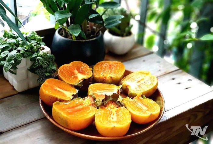 Hồng da tre - sản vật của nhiều địa phương phía Bắc tỉnh Thái Nguyên.