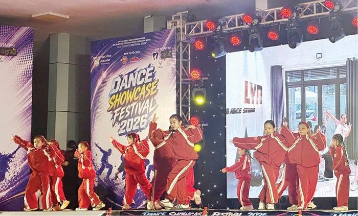  Những bước nhảy sôi động tại đêm diễn Dance Showcase Festival 2026. Ảnh: An Phước