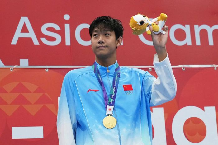 Zhang Zhanshuo đặt mục tiêu cạnh tranh huy chương tại Olympic. 