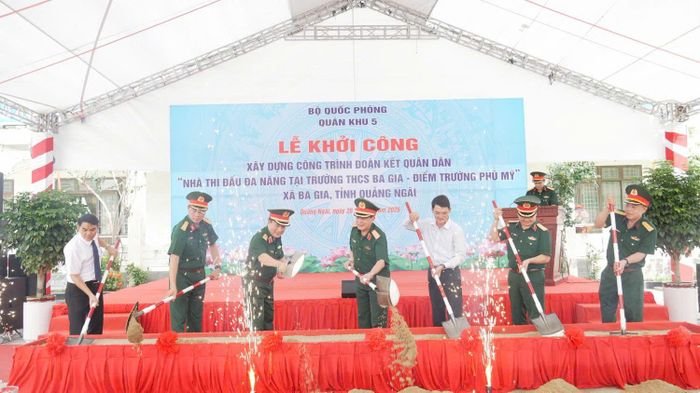 Công trình được hỗ trợ từ Quỹ "Vì người nghèo" Bộ Quốc phòng năm 2026.